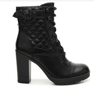 Guess combat boots